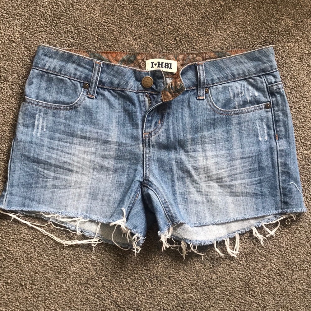 Jean shorts 🔴